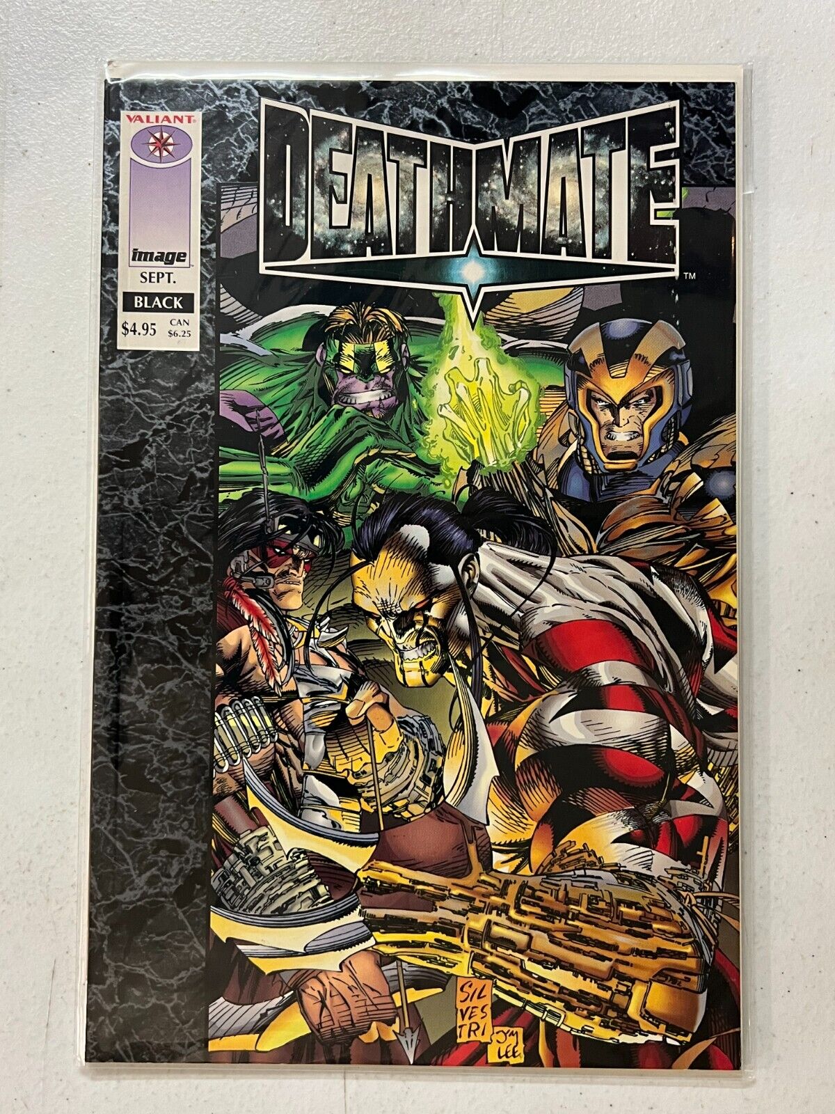 Deathmate Black (1993 Valiant Image) 1st Appearance Gen 13 Silvestri  | Combined
