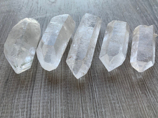 Natural Clear Quartz Crystal Point, 1.5
