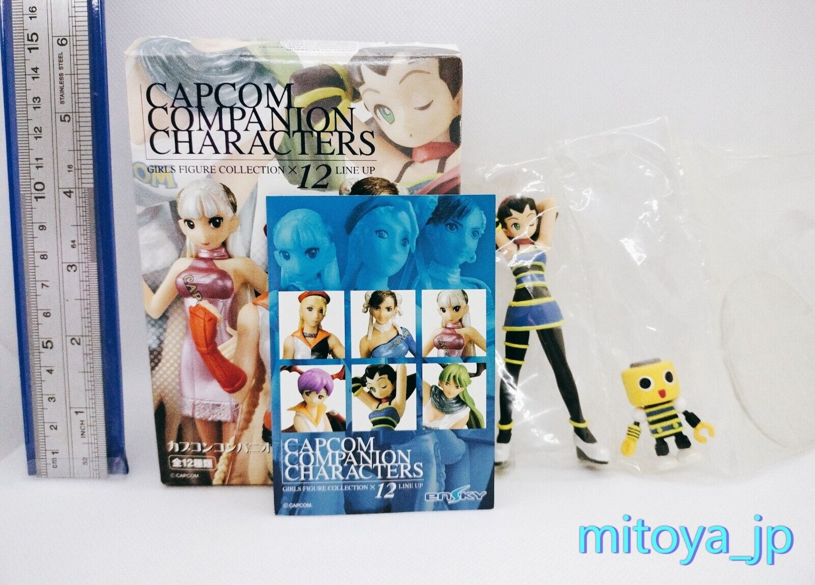 W/box Mega Man Tron Bonne & Servbot Capcom Companion Characters Girls figure JP