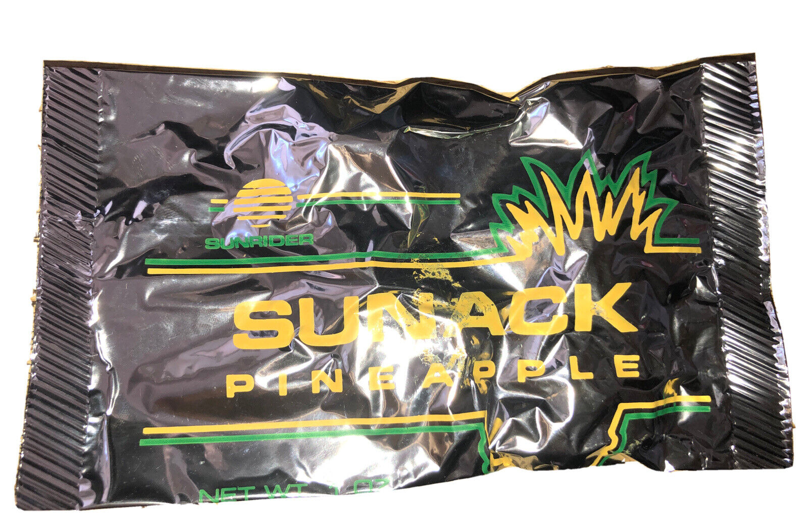 1970’s *Sealed* Sunrider Sunack Freeze-Dried Dehydrated Pineapple W Coconut Oil