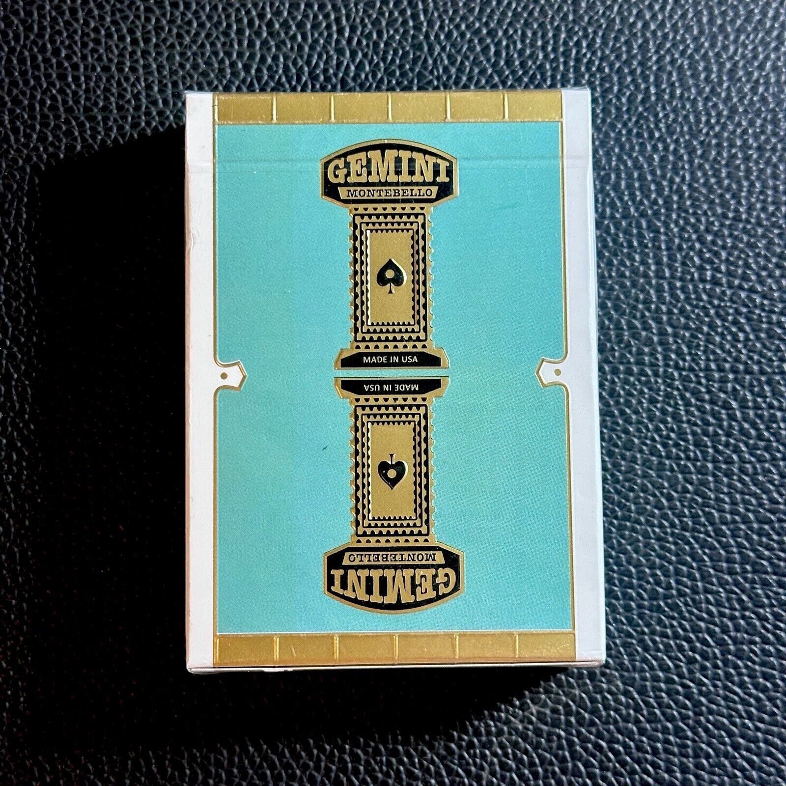 Gemini Casino Turquoise DELUXE Playing Cards 1 of 380
