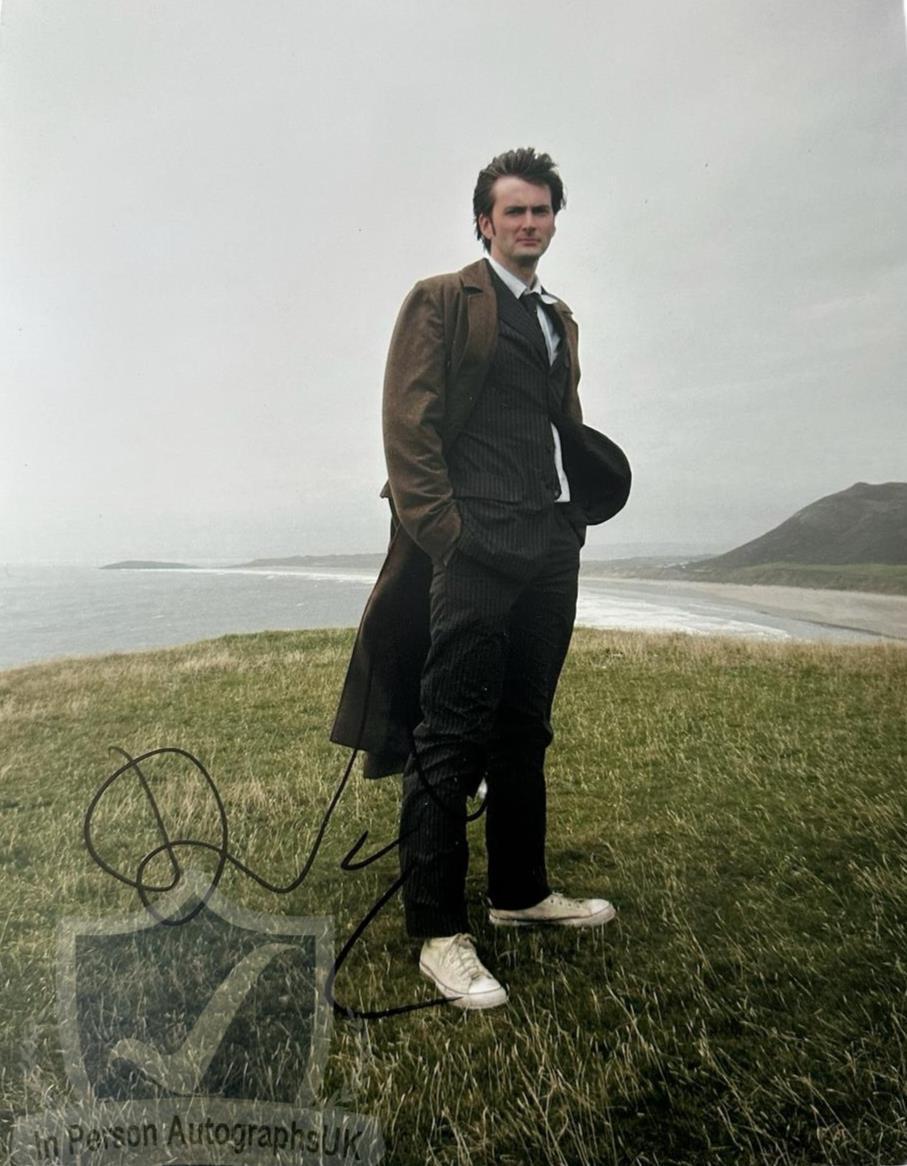 David Tennant DR WHO Signed 10X8 Photo OnlineCOA AFTAL