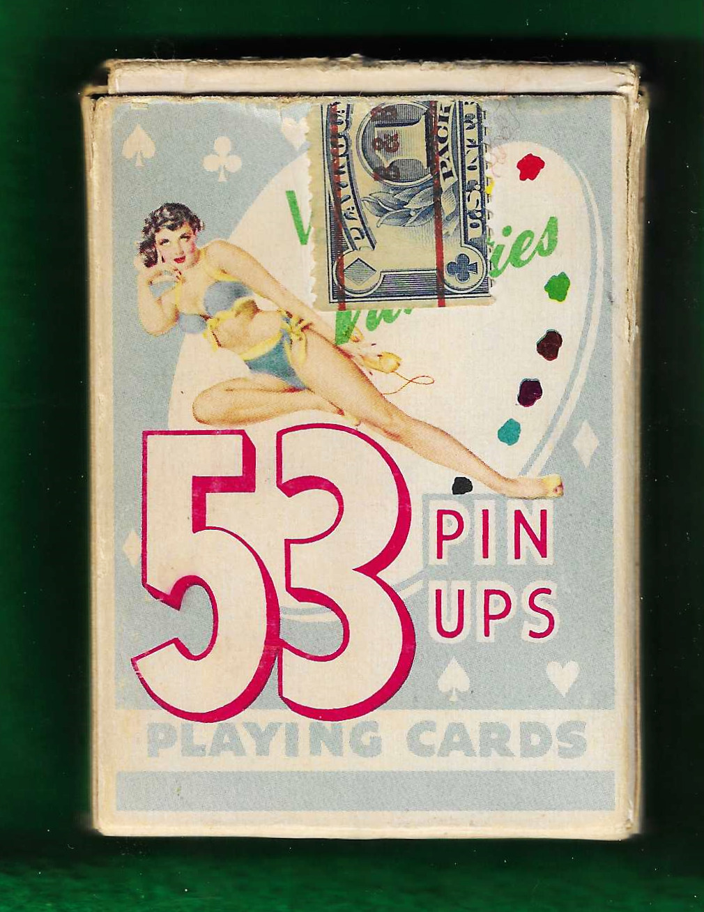 Vintage ALBERTO VARGAS 52 NMint Pinup Playing Card Deck 1940's Esquire Paintings