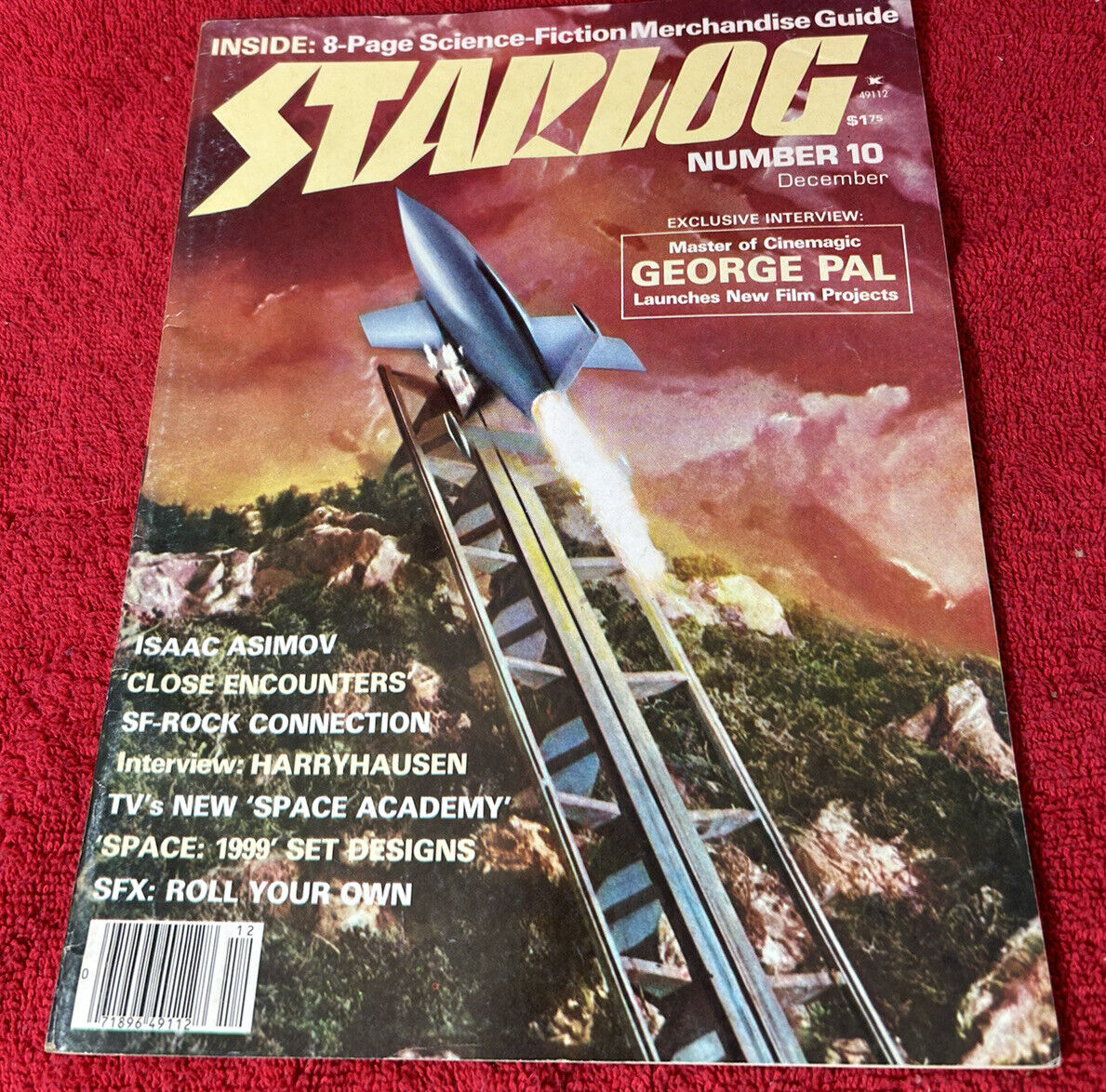 Starlog Magazine #10 When Worlds Collide Cover 1977 FINE+ Sci Fi