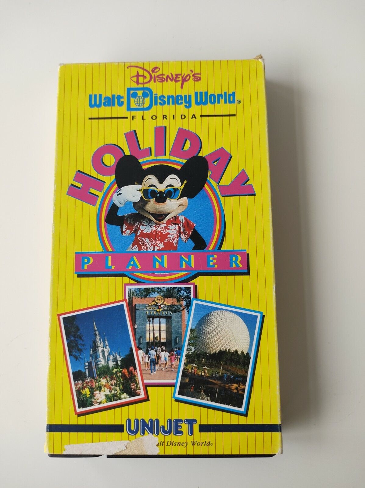 Walt Disney World Holiday Planner 1994 Vintage VHS Video Tape Collectable 90s