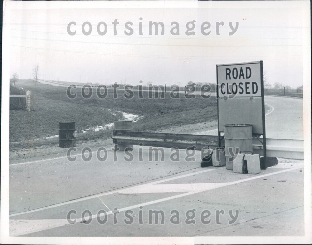 1966 Route 240 Link to Edison Memorial Bridge Sandusky OH Press Photo