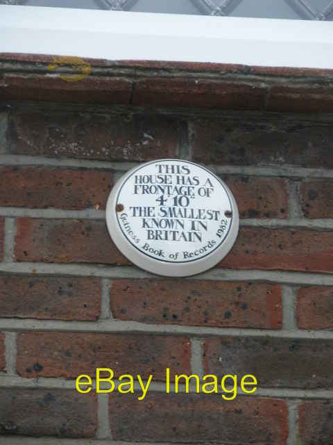 Photo 6x4 Prestigious plaque in Manor Road Portsmouth Belonging to the ho c2008