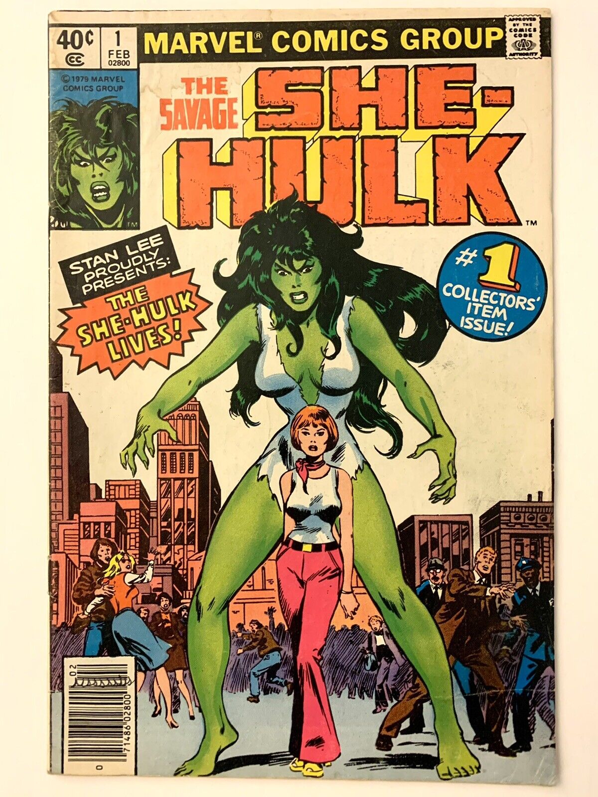 The Savage She-Hulk #1 (1980)  Origin of She-Hulk / Jen Walters- KEY - VINTAGE