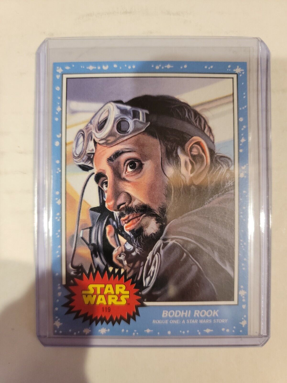 2020 Topps Star Wars Living Set #119 Bodhi Rook Card Rogue One Star Wars Story