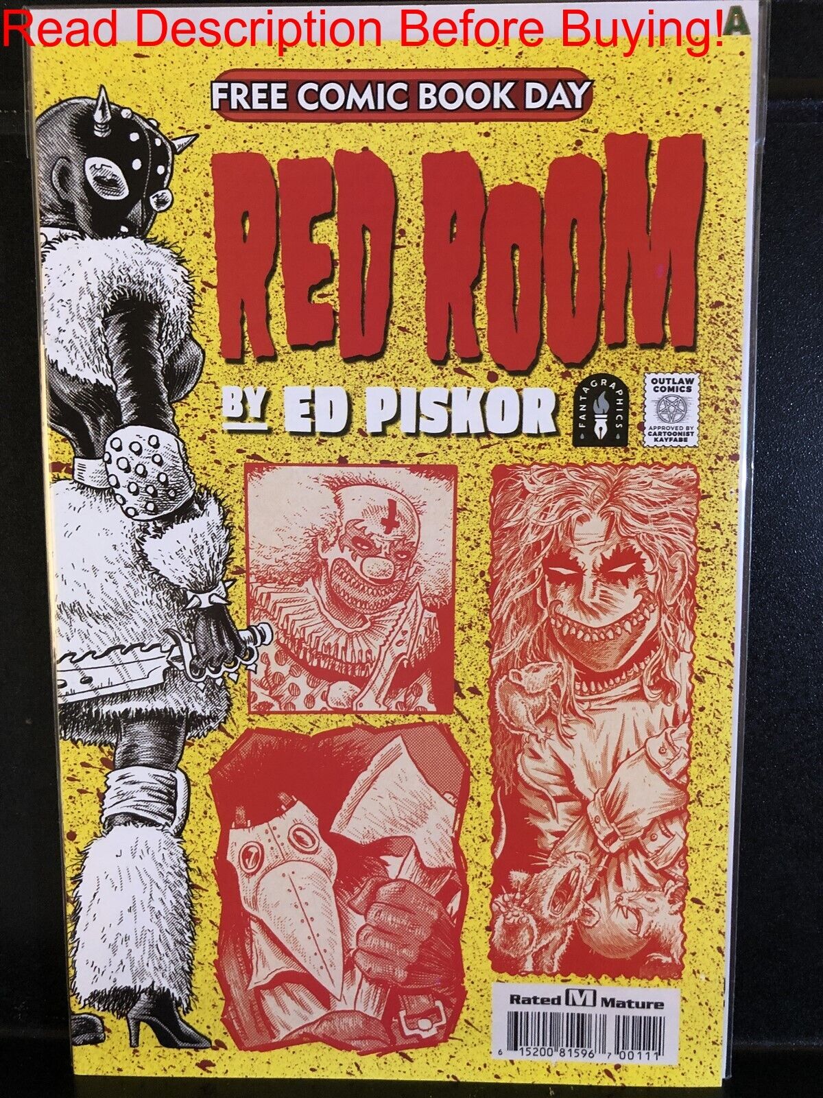 BARGAIN BOOKS ($5 MIN PURCHASE) Red Room The Anti-Social Network 2021 FCBD