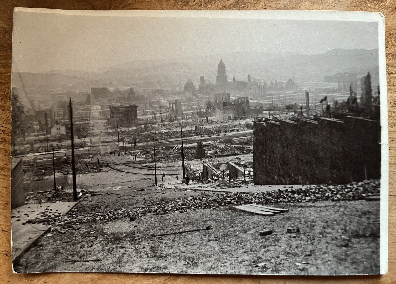 Original Photo, San Francisco 1906 Earthquake