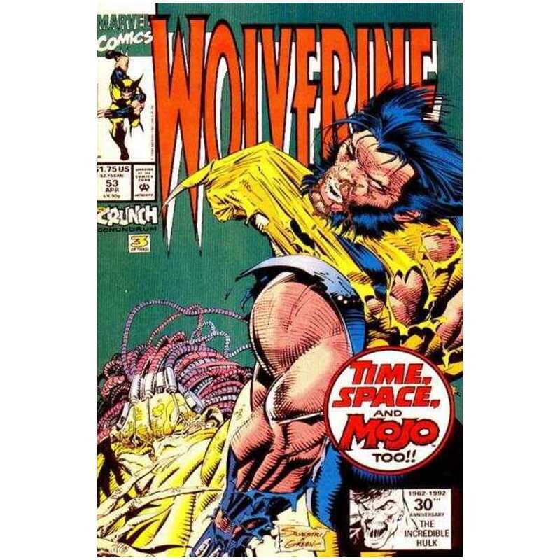 Wolverine (1988 series) #53 in Near Mint condition. Marvel comics [s/
