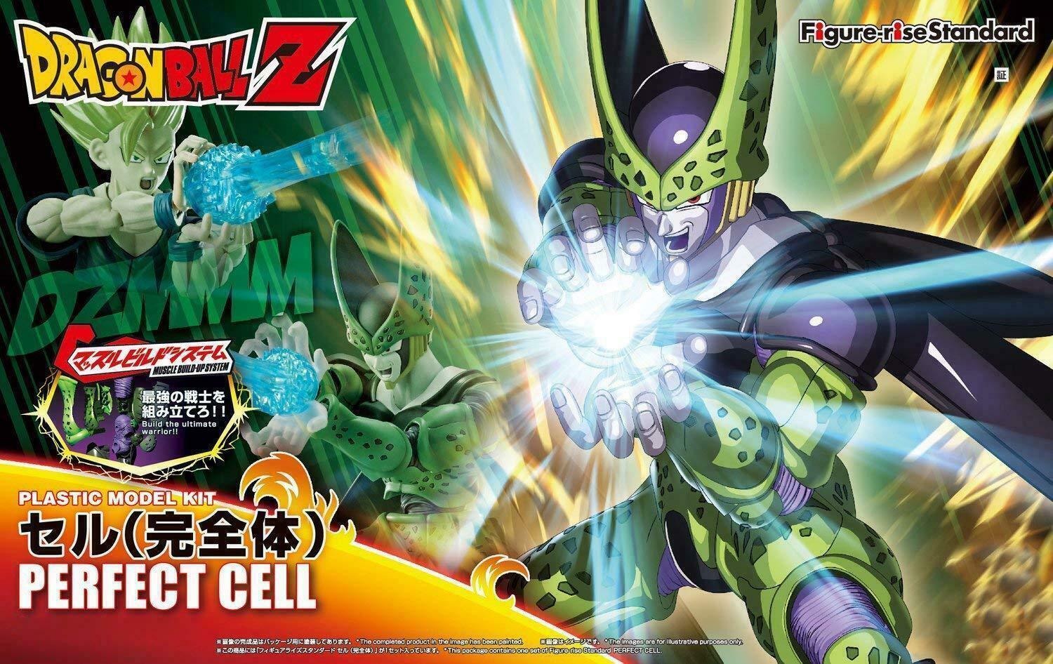 Bandai Figure-Rise Standard PERFECT CELL Model Kit Dragon Ball Z USA SELLER