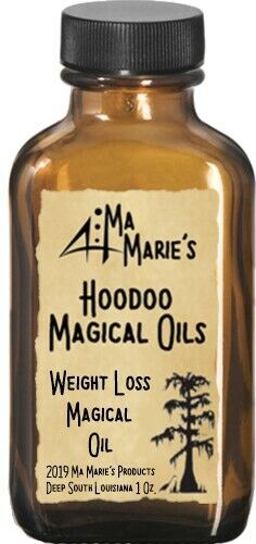 Ma Marie\'s Magical Weight Loss Conjure Oil Anointing Hoodoo Mojo 1 Oz.