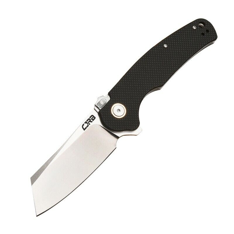 Artisan Cutlery Crag Folding Knife Black G10 Handle D2 Cleaver CJRBJ1904R-BKF