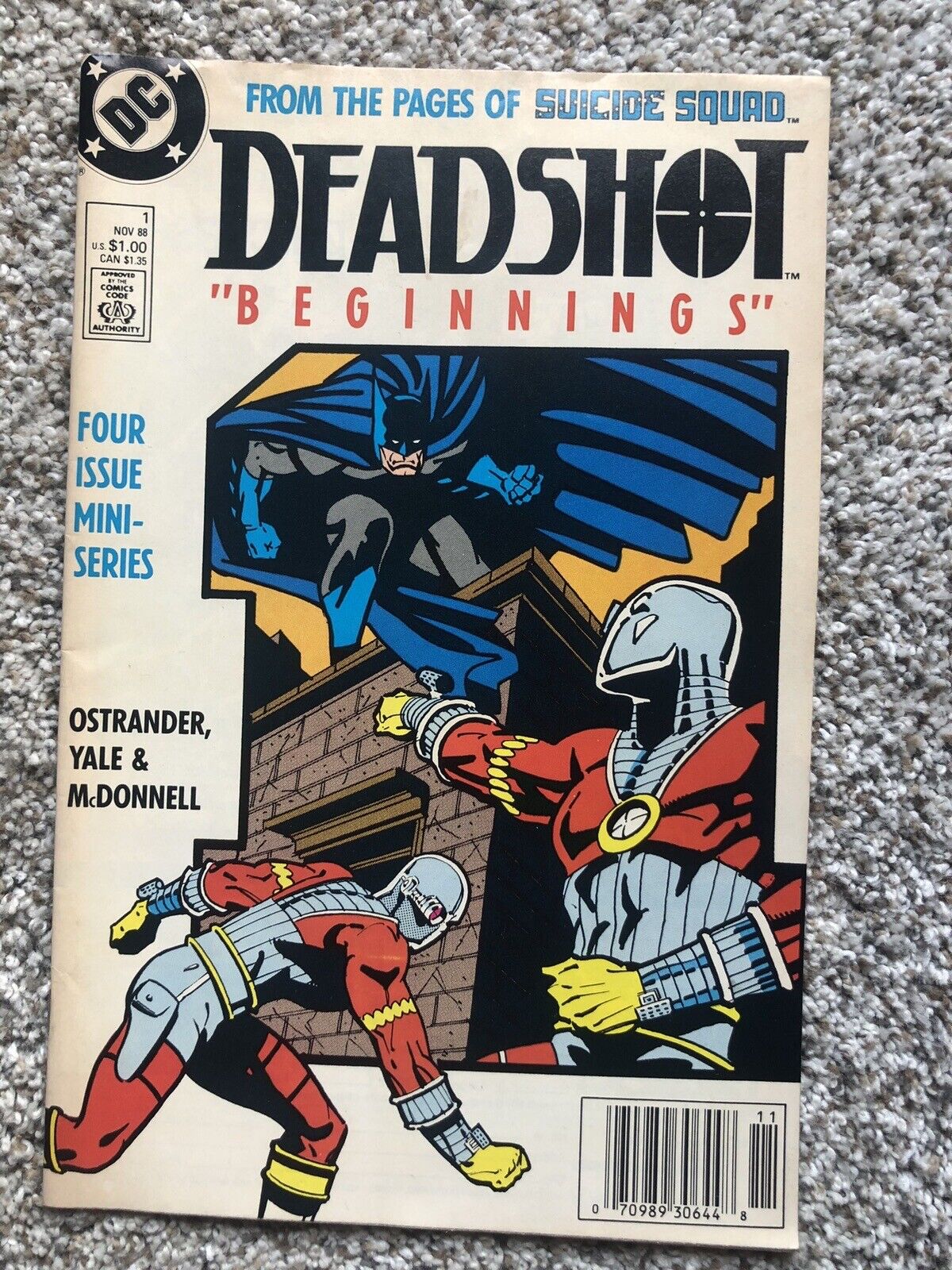 Deadshot #1 (1988) DC Comics Suicide Squad