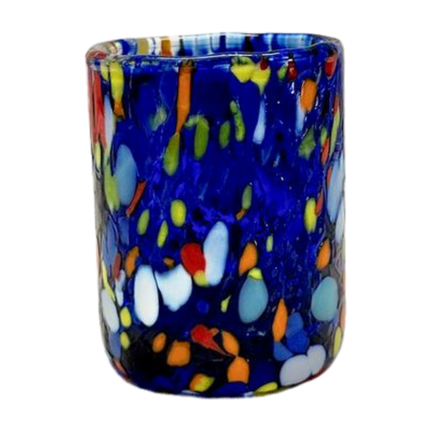 Handmade Murano Glass Shot Glass, Multiple Available, From Venice, Italy - BLUE
