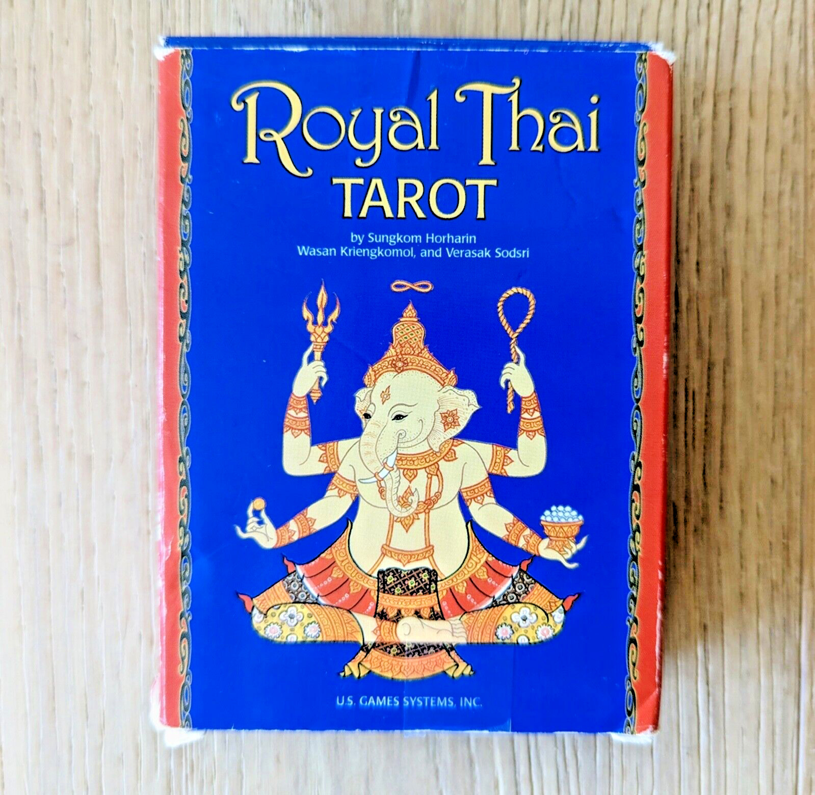 Royal Thai Tarot Card Deck 2004 by Sungkom Horharin US Games Systems