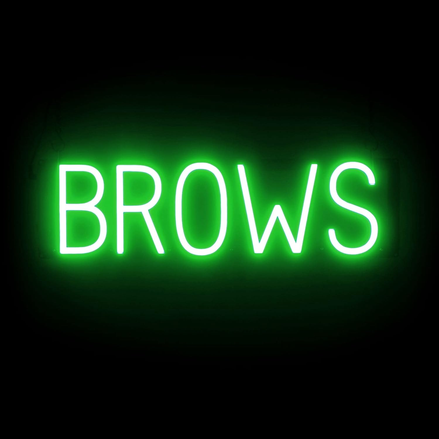 BROWS Neon-Led Sign for Beauty Salons. 22.6\