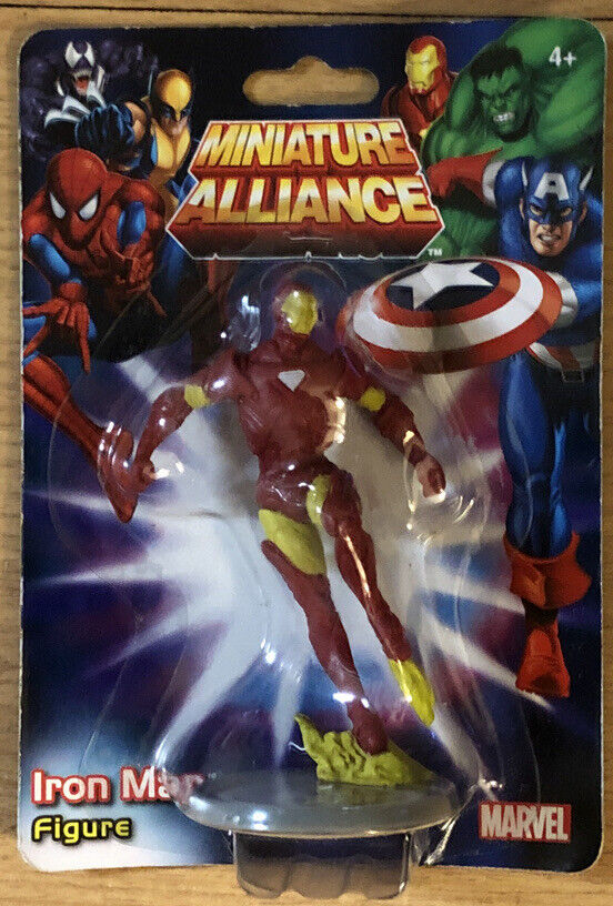Miniature Alliance Marvel Comics Iron Man Comic Figurine Toy Or Cake Topper