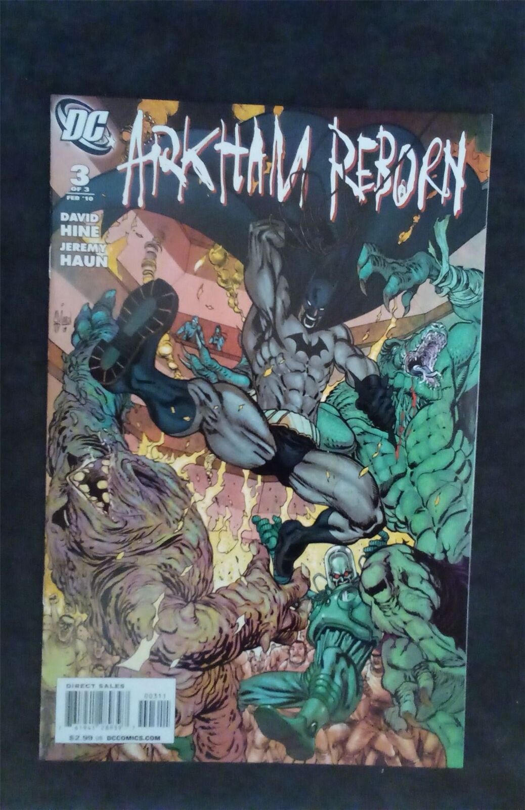 Arkham Reborn #3 2010 dc-comics Comic Book 
