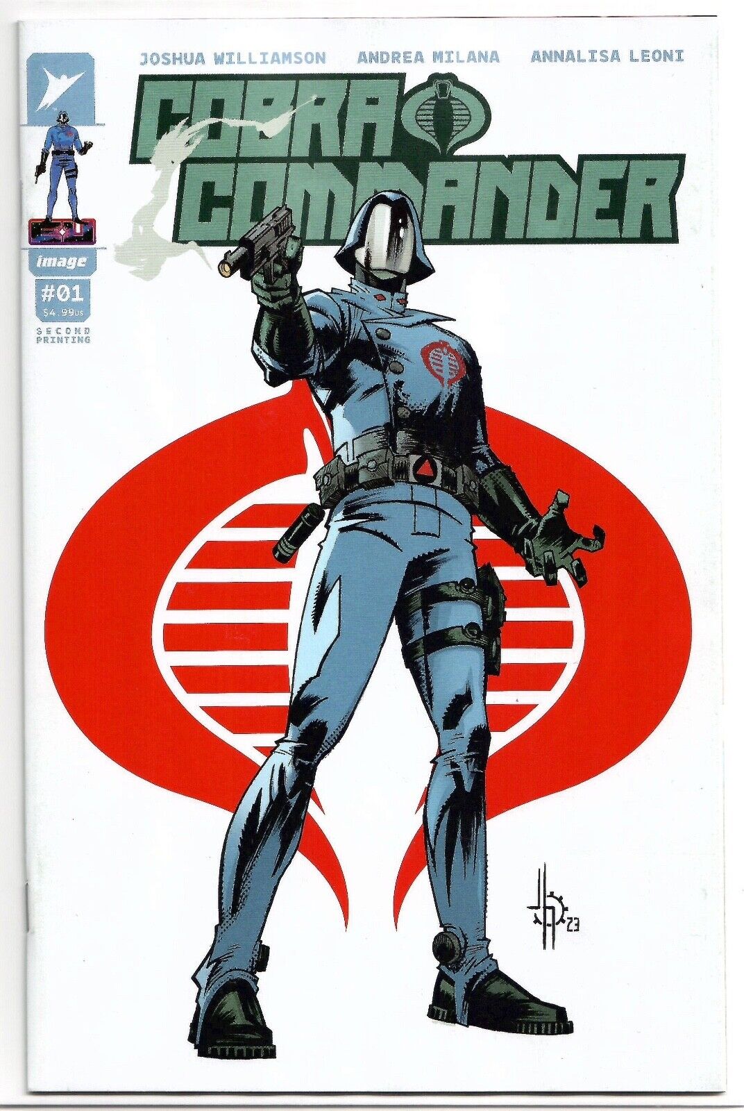 Cobra Commander # 1 2 3 4 MAIN & Variant You Choose 2024 GI JOE Image Comics