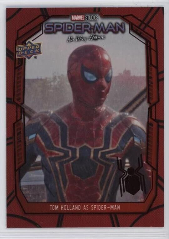 Upper Deck Deck Marvel Spider-Man No Way Home RED Achievement Set - 60 Cards