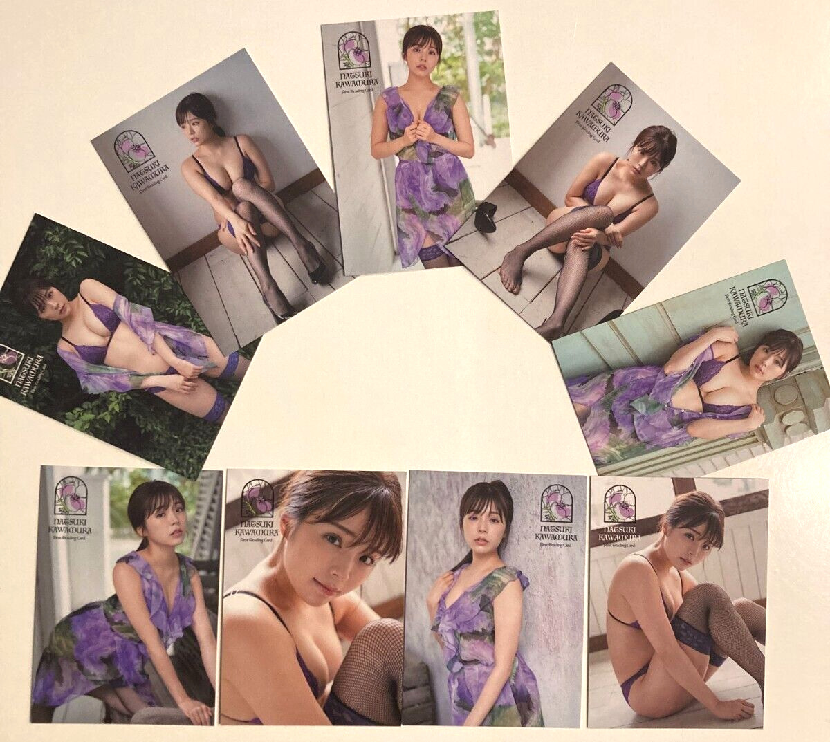 NATSUKI KAWAMURA First Trading Card Bikini Girl JAPANESE IDOL 9 pieces 4