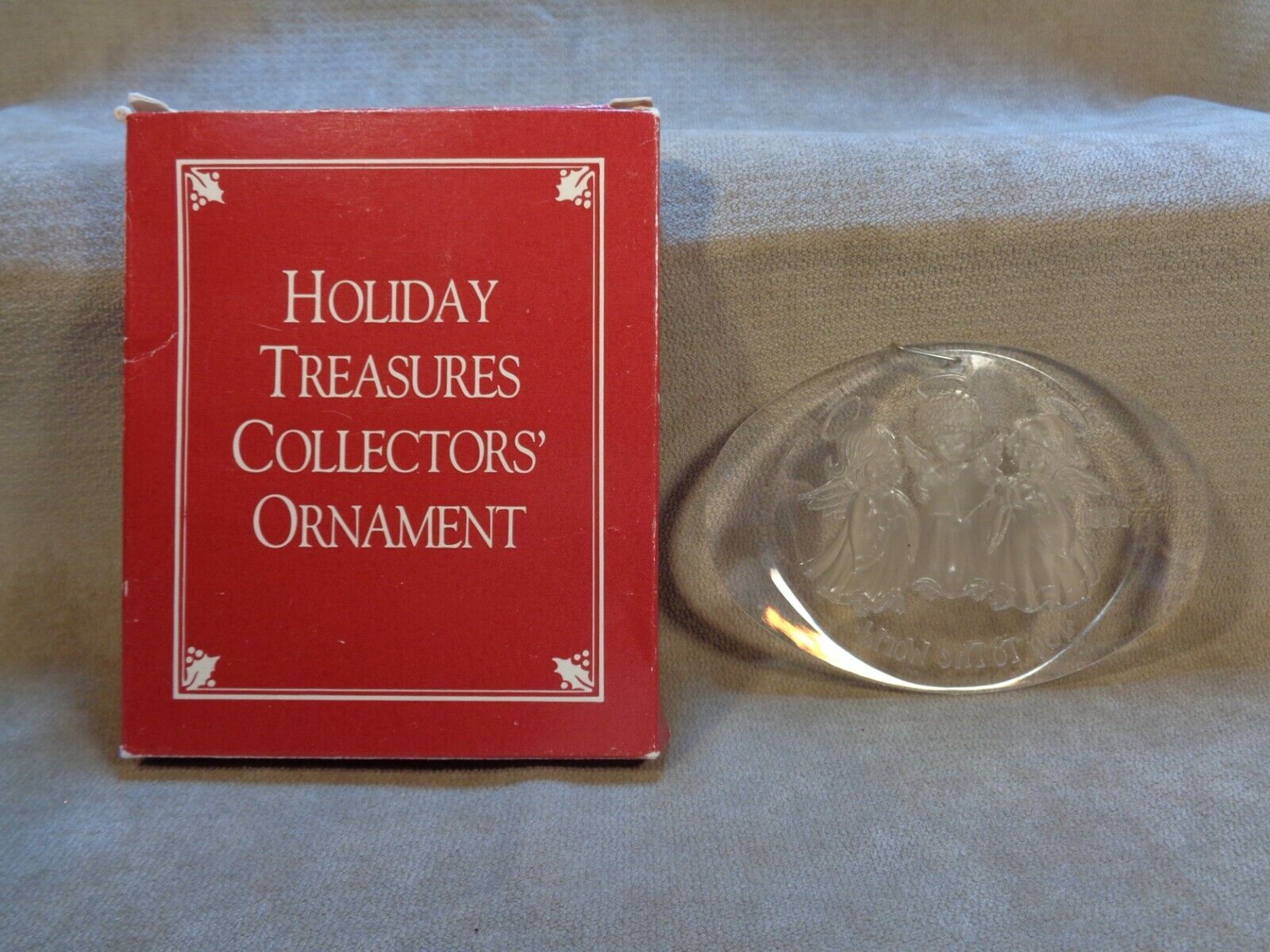 HOLIDAY TREASURES COLLECTOR\'S 1991 JOY TO THE WORLD ORNAMENT (CB2741)