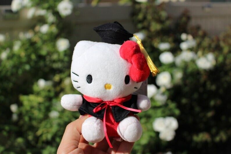 Hello Kitty Plushie, Graduation Series, Sanrio Plush,Sanrio Gift,Graduation Gift