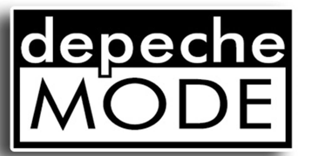 Depeche Mode Logo Sticker / Vinyl Decal  | 10 Sizes