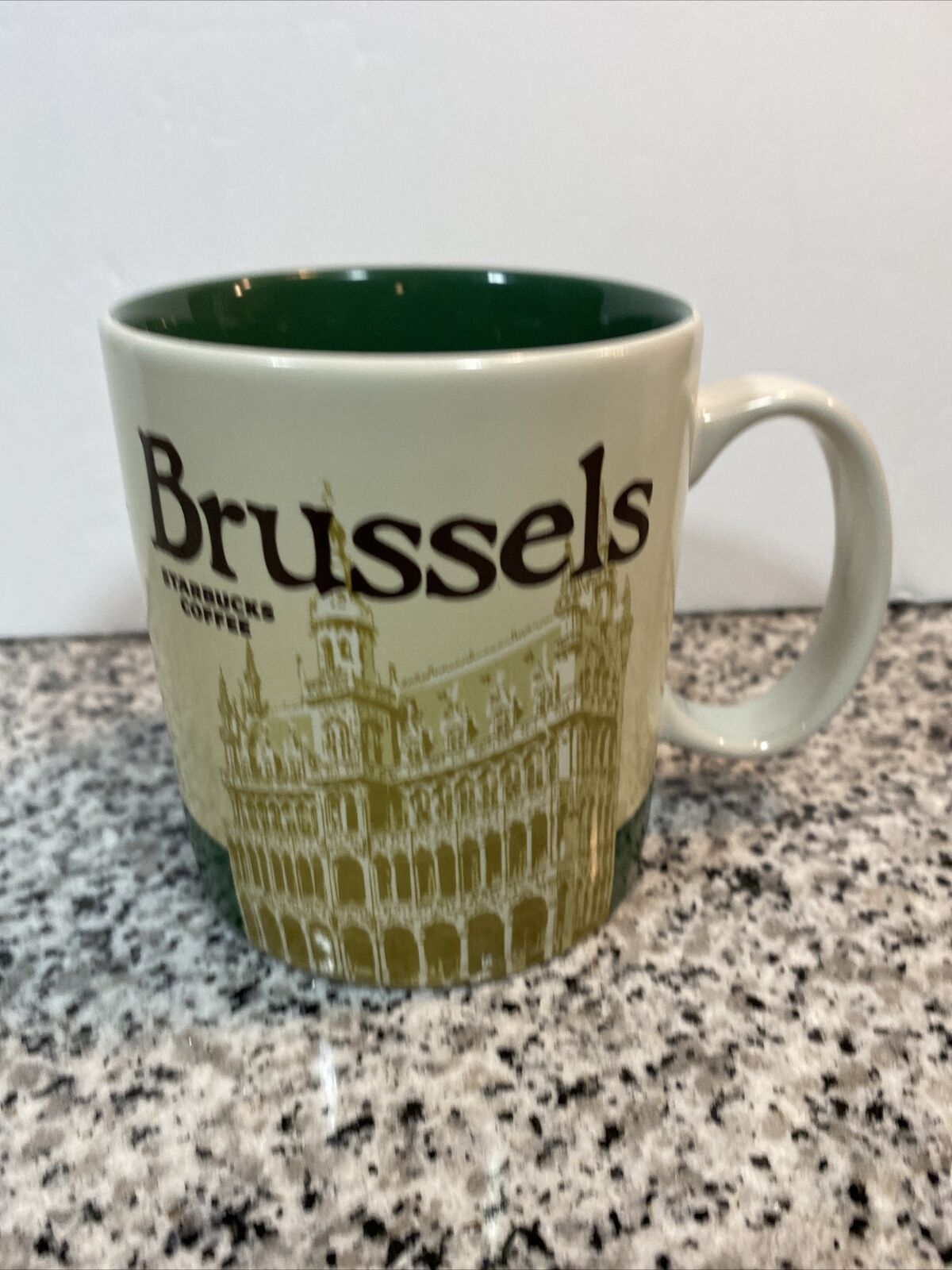 Starbucks BRUSSELS Mug Cup 16oz Belgium 2013 Global City Icon Collection Series