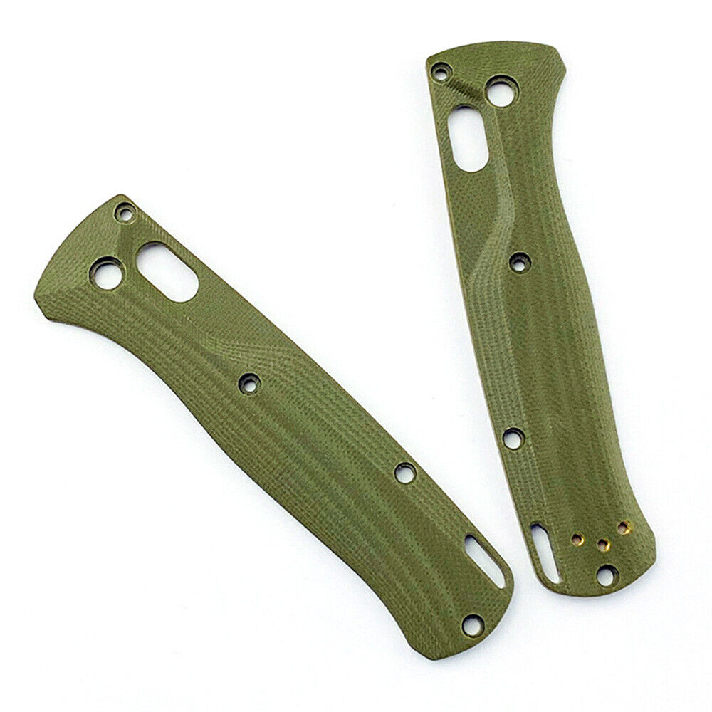 1Pair Non-slip DIY G10 Handle Scale Patches Fit Benchmade Bugout 535 Knife