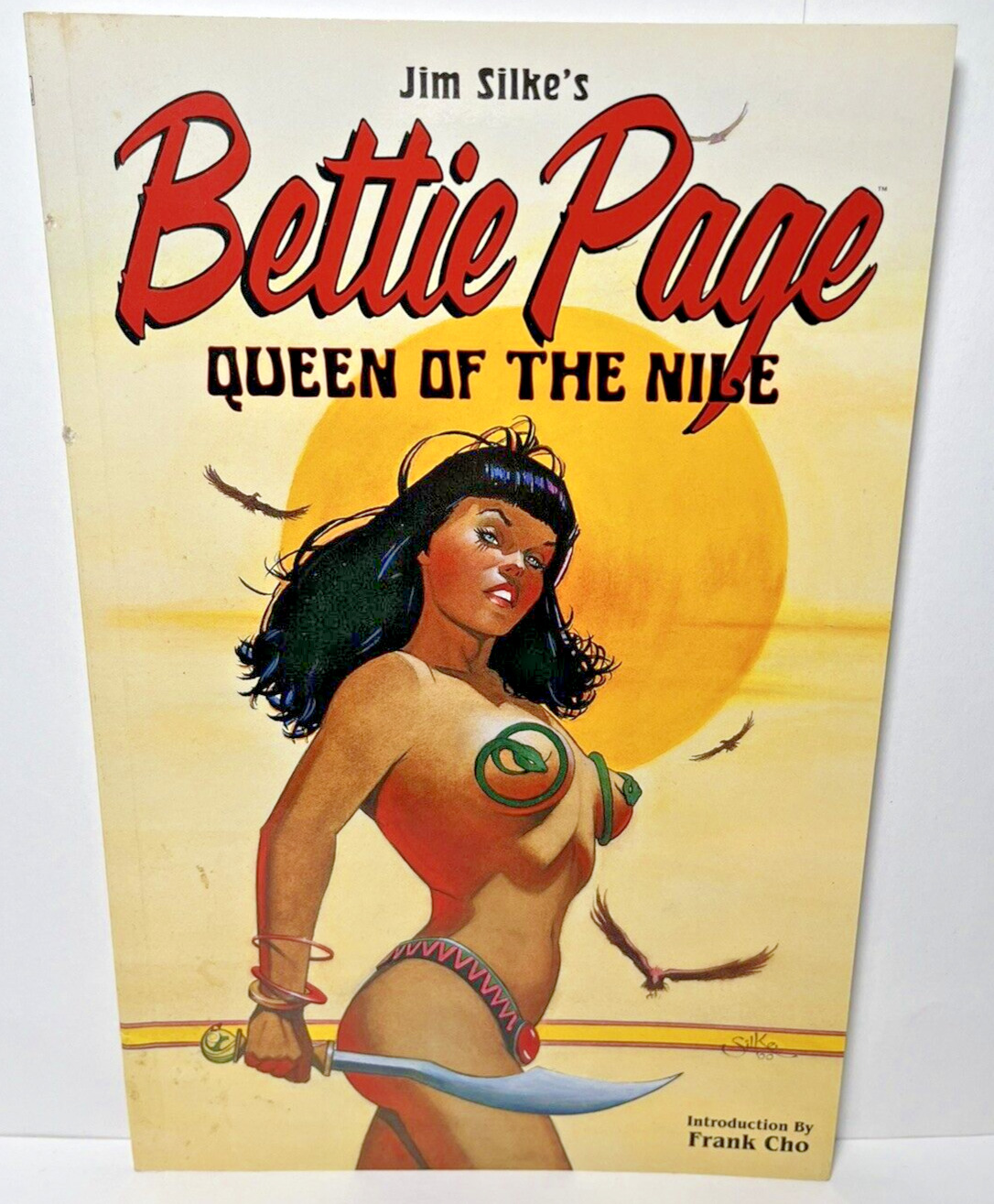 Jim Silke\'s Bettie Page Queen of the Nile Dark Horse Comics Book 1st Edition