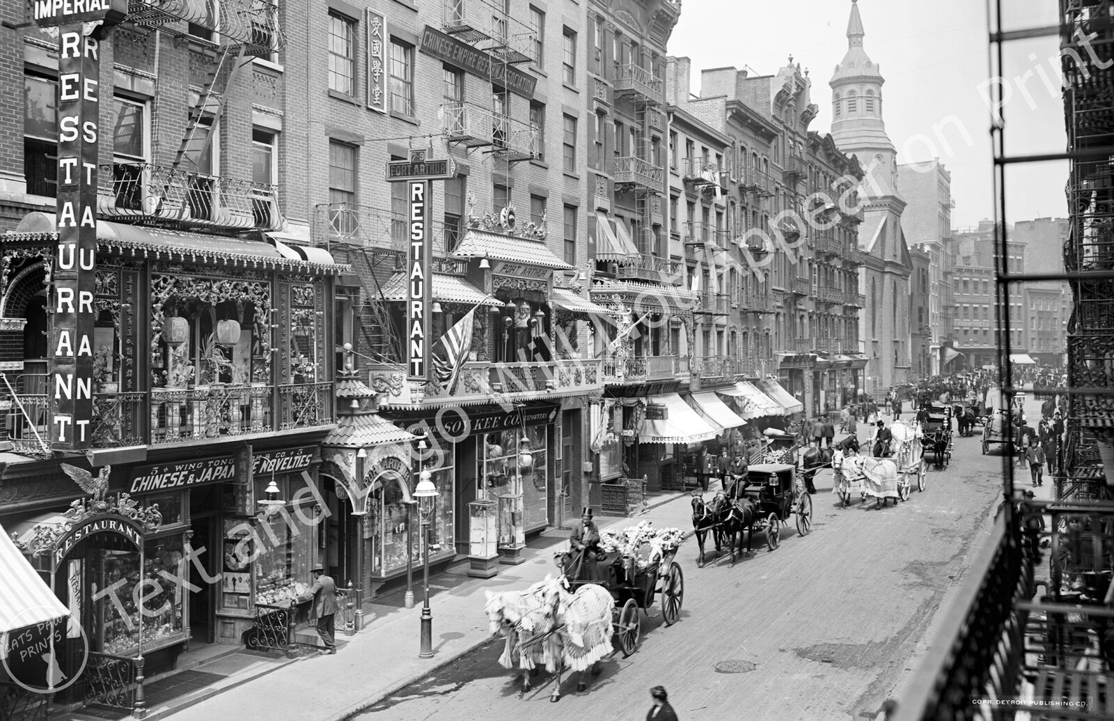 1905 Mott Street, New York City, New York Vintage Old Photo 11\