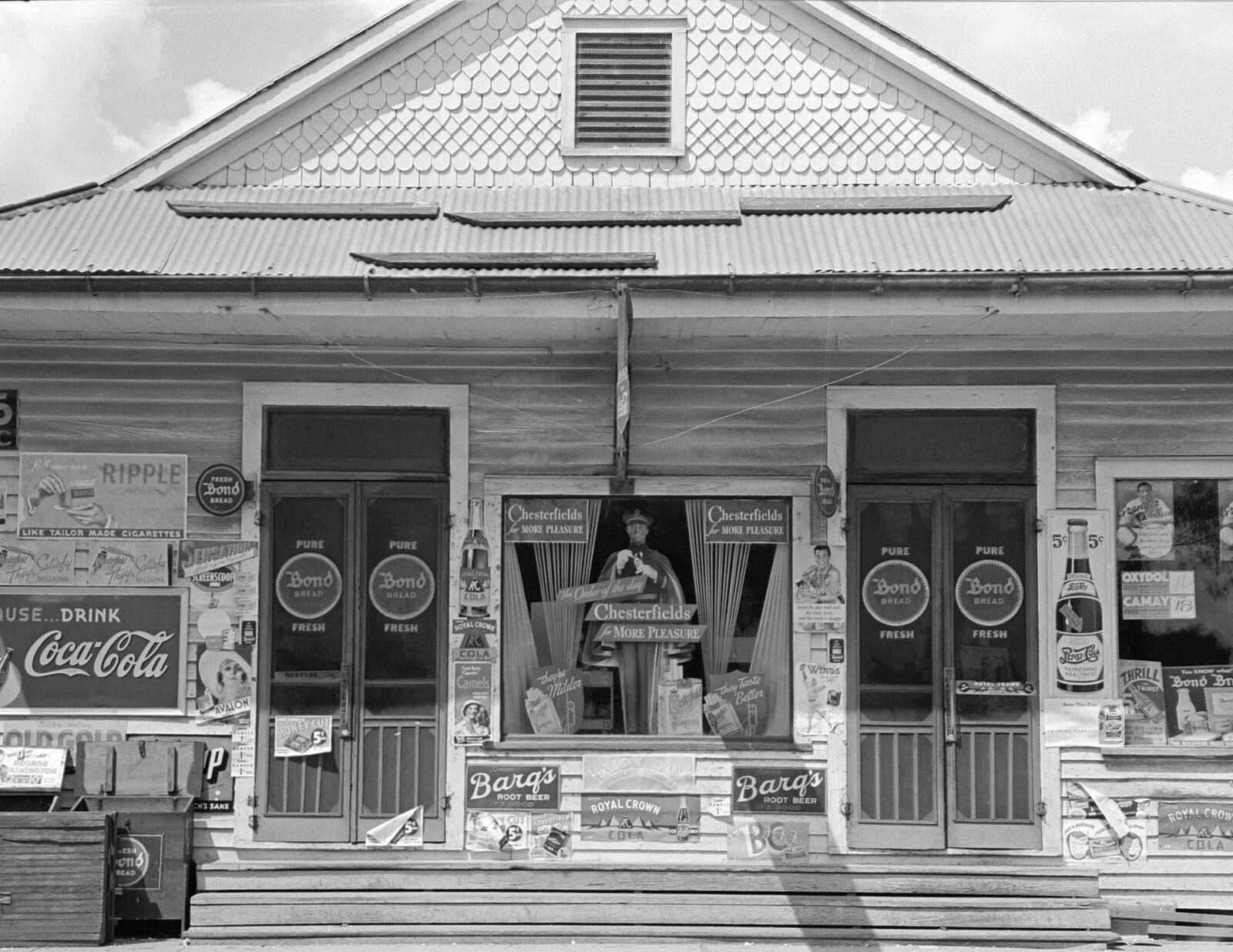 1938 General Store, Kenner, Louisiana Vintage Old Photo 8.5\