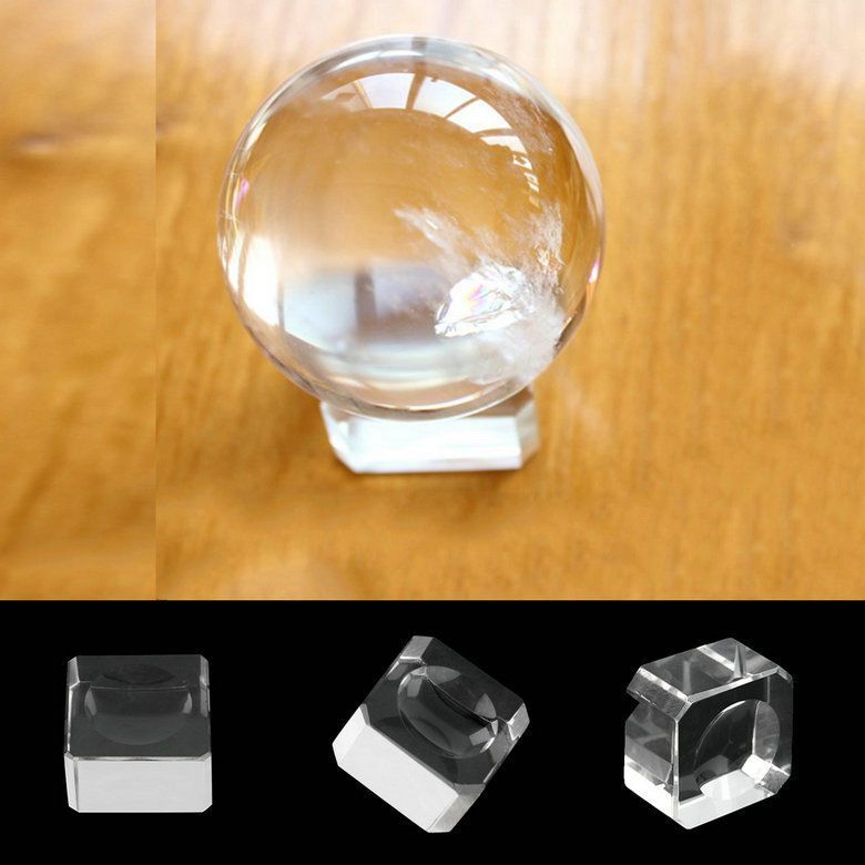 BASE STAND FOR SPHERE OF 40 to 60 mm IN CRYSTAL OR METHACRYLATE