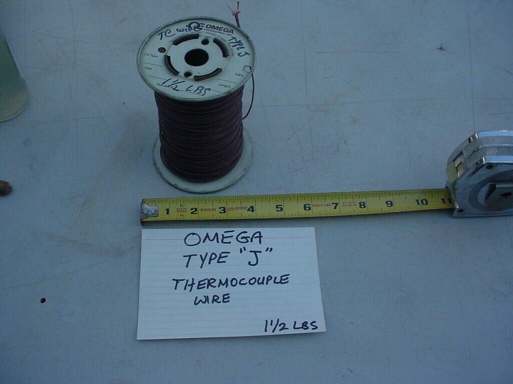 Omega thermocouple wire Type \'J\'
