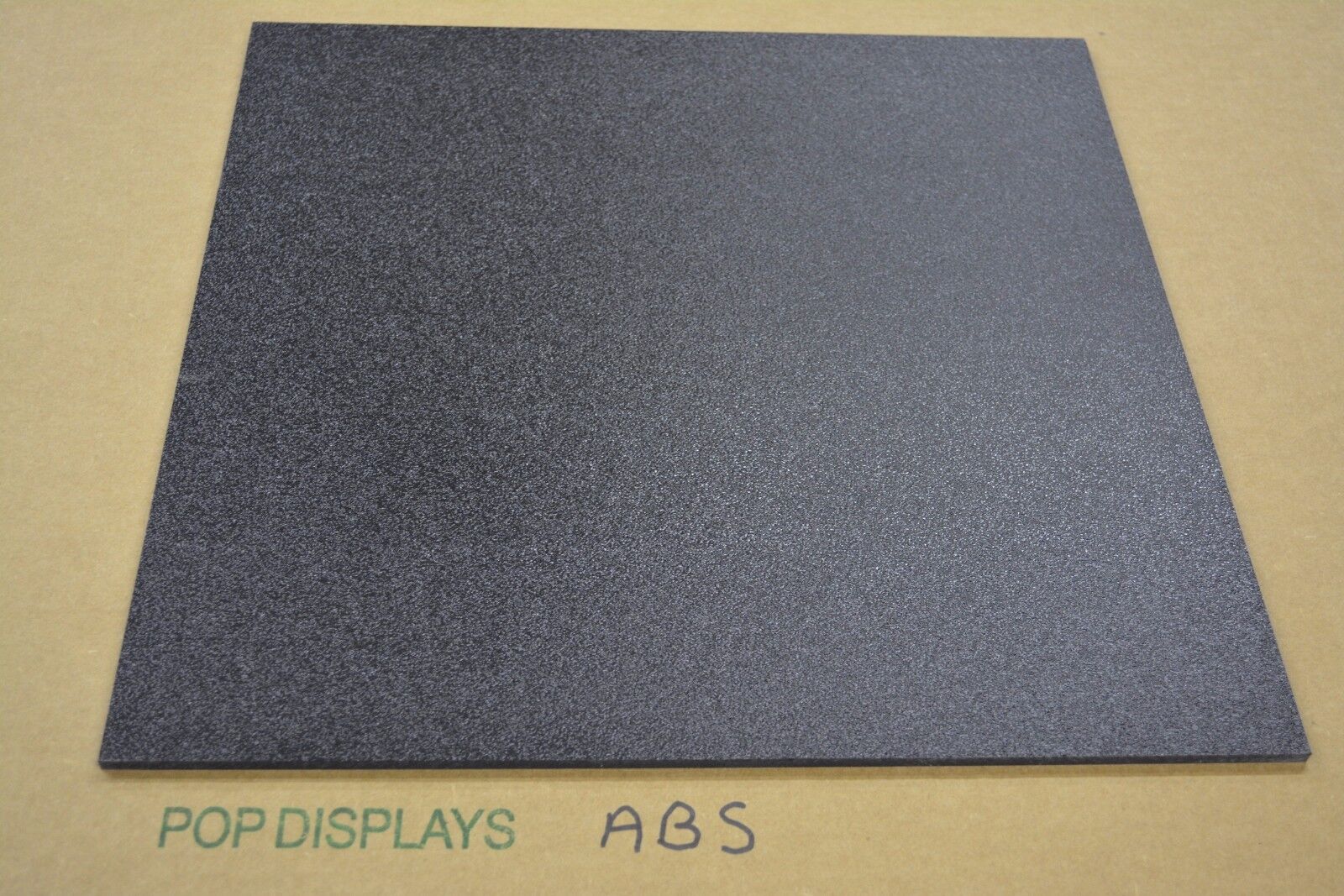 Abs Plastic Black Sheet  1/8\
