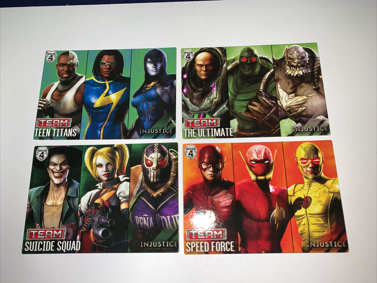 Injustice Gods Among Us Arcade, Team Cards Suicide Squad, Speed Force +2