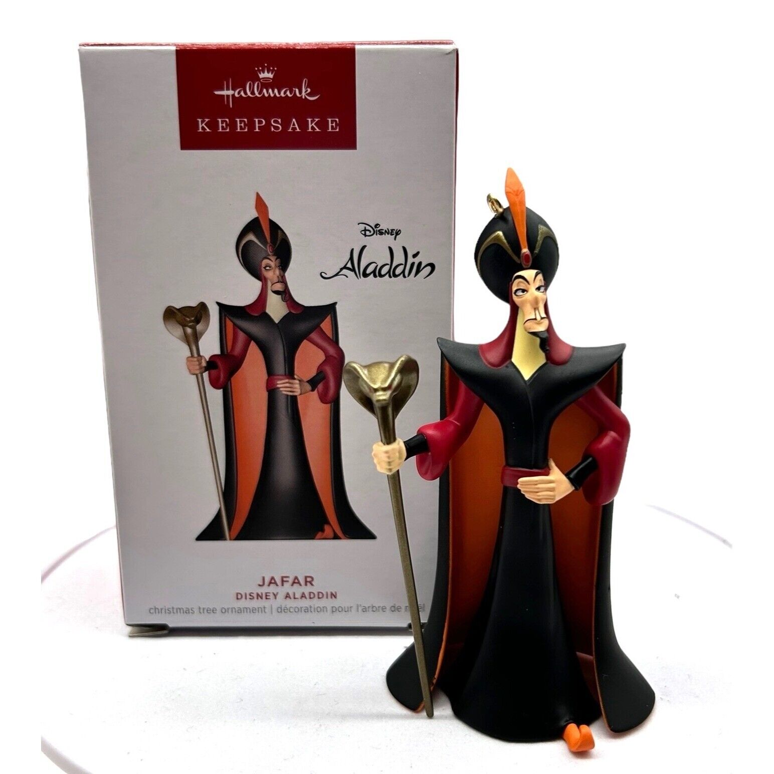 Hallmark Keepsake Jafar Disney Aladdin Chistmas Ornament 2023 Limited Edition
