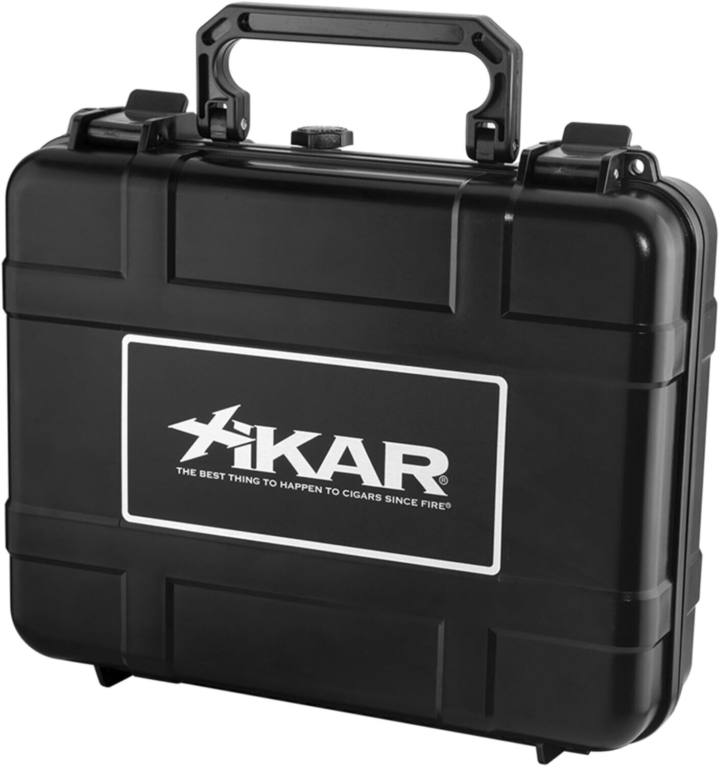 Xikar Travel Humidor With 20-Cigar Capacity, Premium Cigar Protection, Airtight
