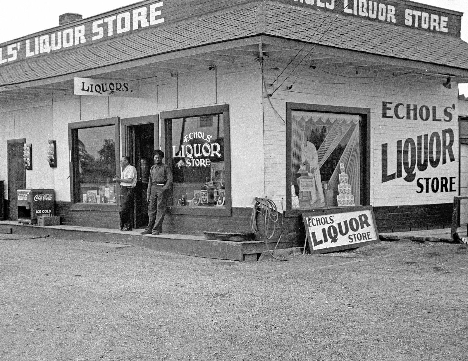 1935 Echol\'s Liquor Store, West Memphis, Arkansas Old Photo 8.5\
