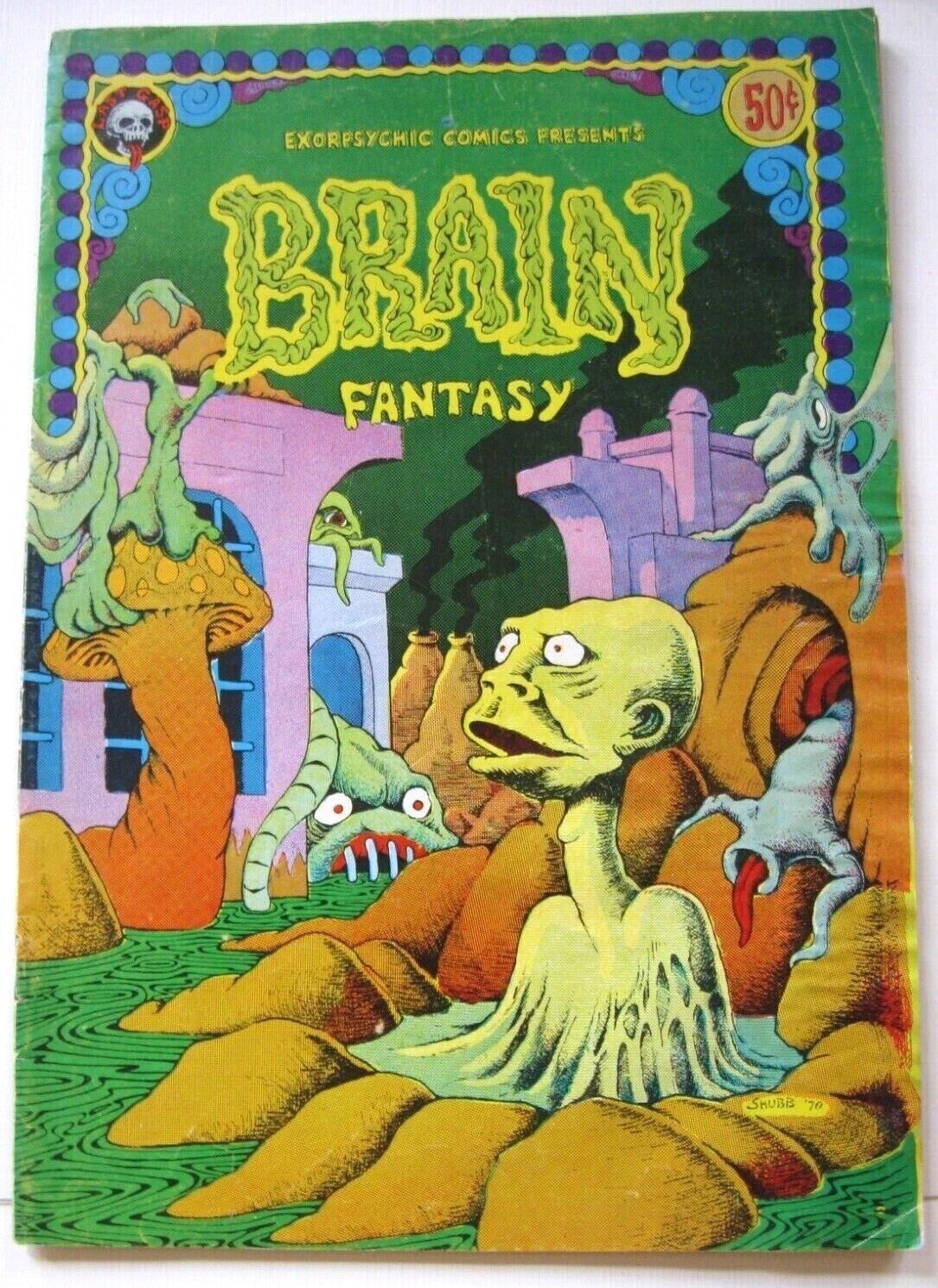 Brain fantasy #1 Last Gasp 1972 Shubb Metzger B&B 