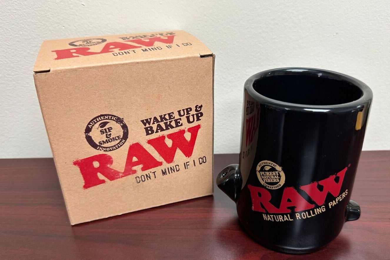 RAW WAKE UP & BAKE UP COFFEE CUP