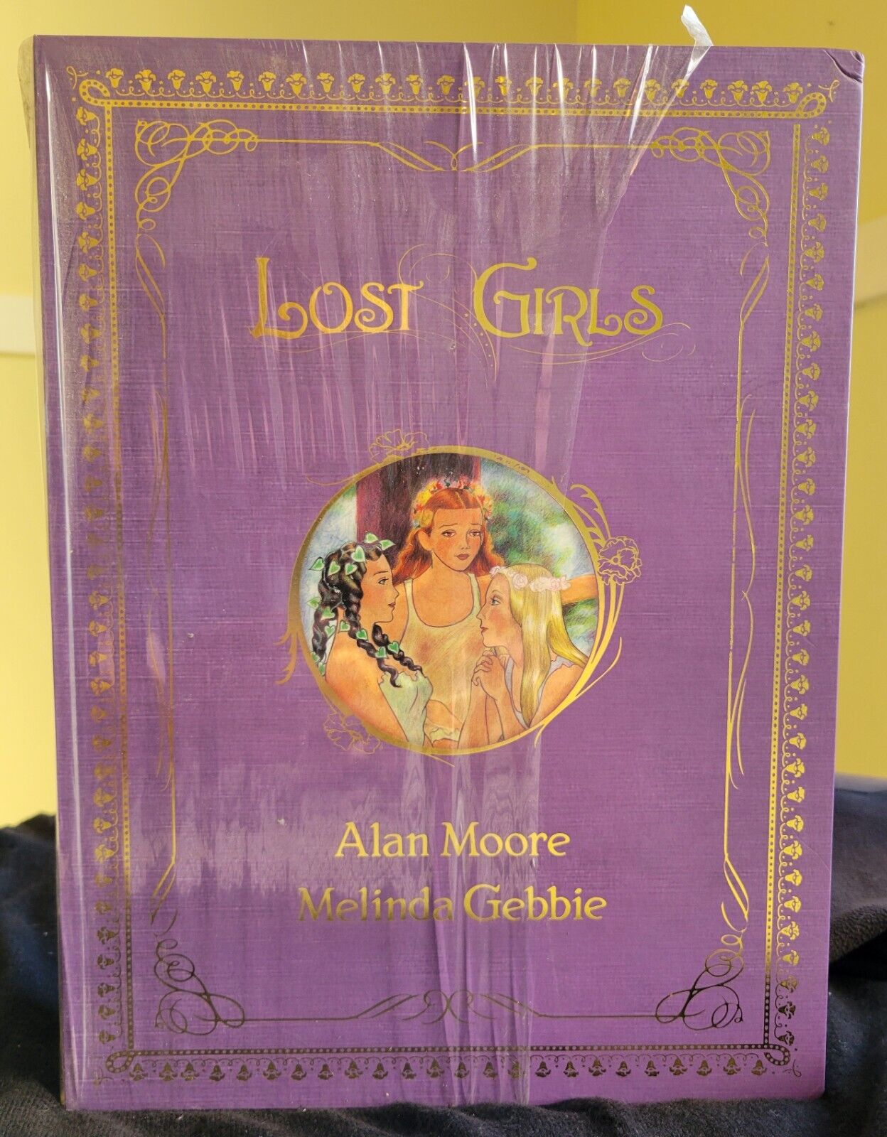 LOST GIRLS box set 3 hardcover vols. By Alan Moore and Melinda Gebbie. 1995 ed.