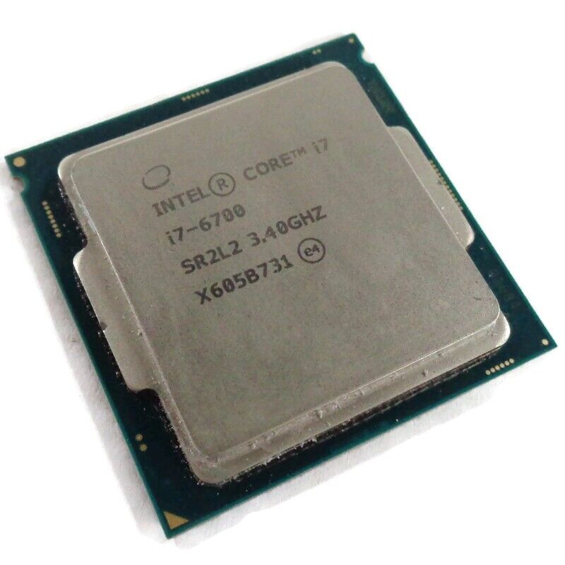Intel Quad Core I7 6700 34ghz 8m 8gts Lga1151socket H4 Cpu Processor