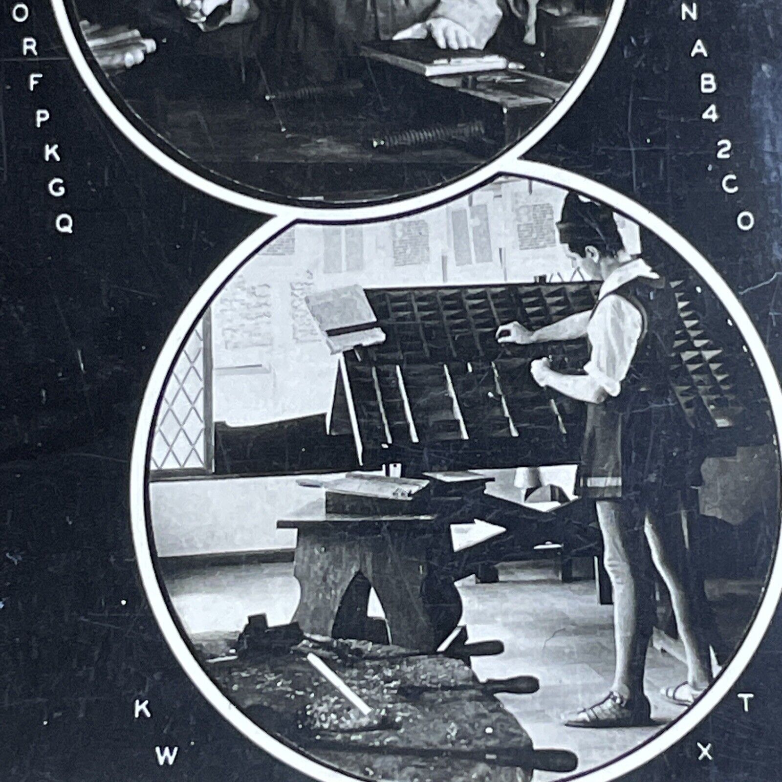 Antique 1920s Keystone Eye Training Magic Illusion Stereoview Photo Card P4655