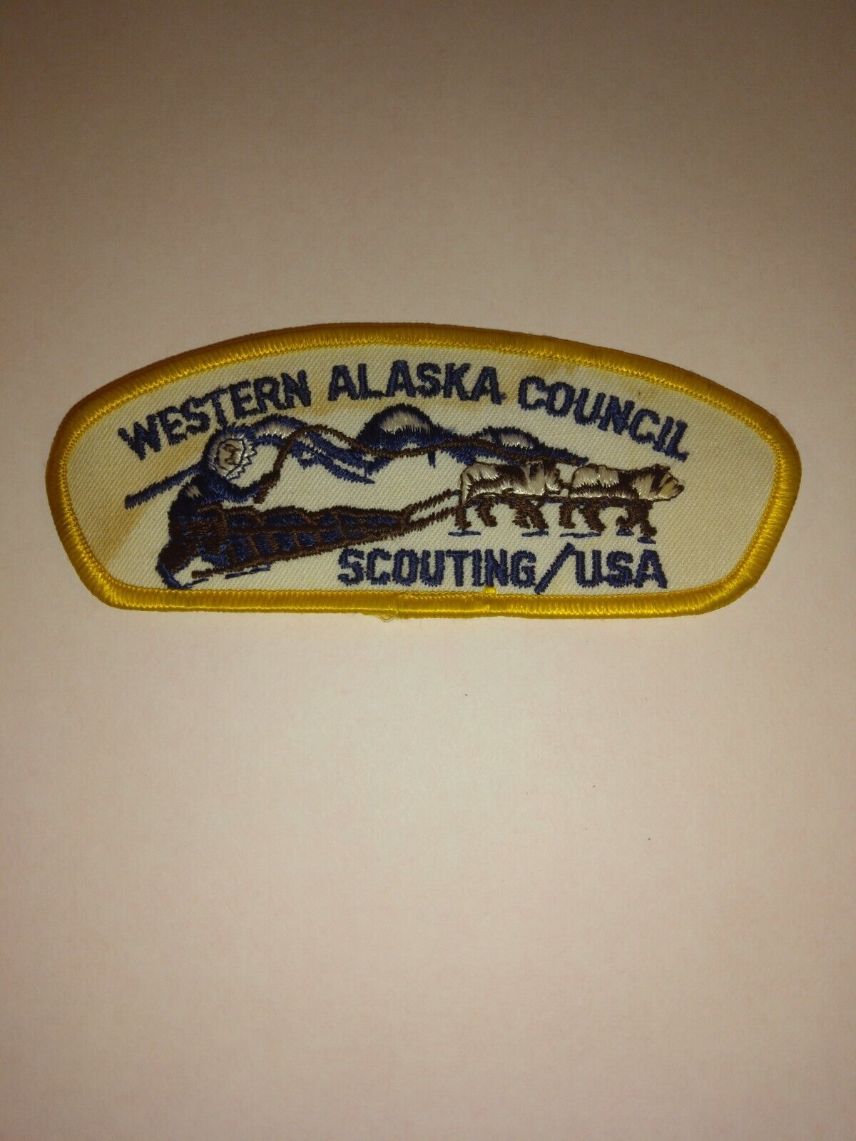 Vintage Western Alaska Council Scouting patch BSA