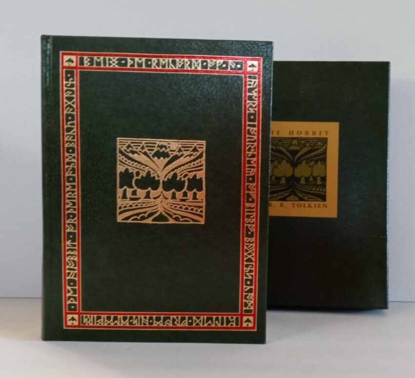 THE HOBBIT / J.R.R. Tolkien Copyright 1966 HC BOOK Slipcase Houghton Mifflin Co.